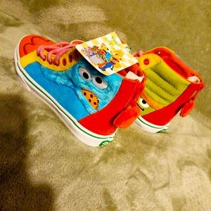 Sesame street vans shoes size 3